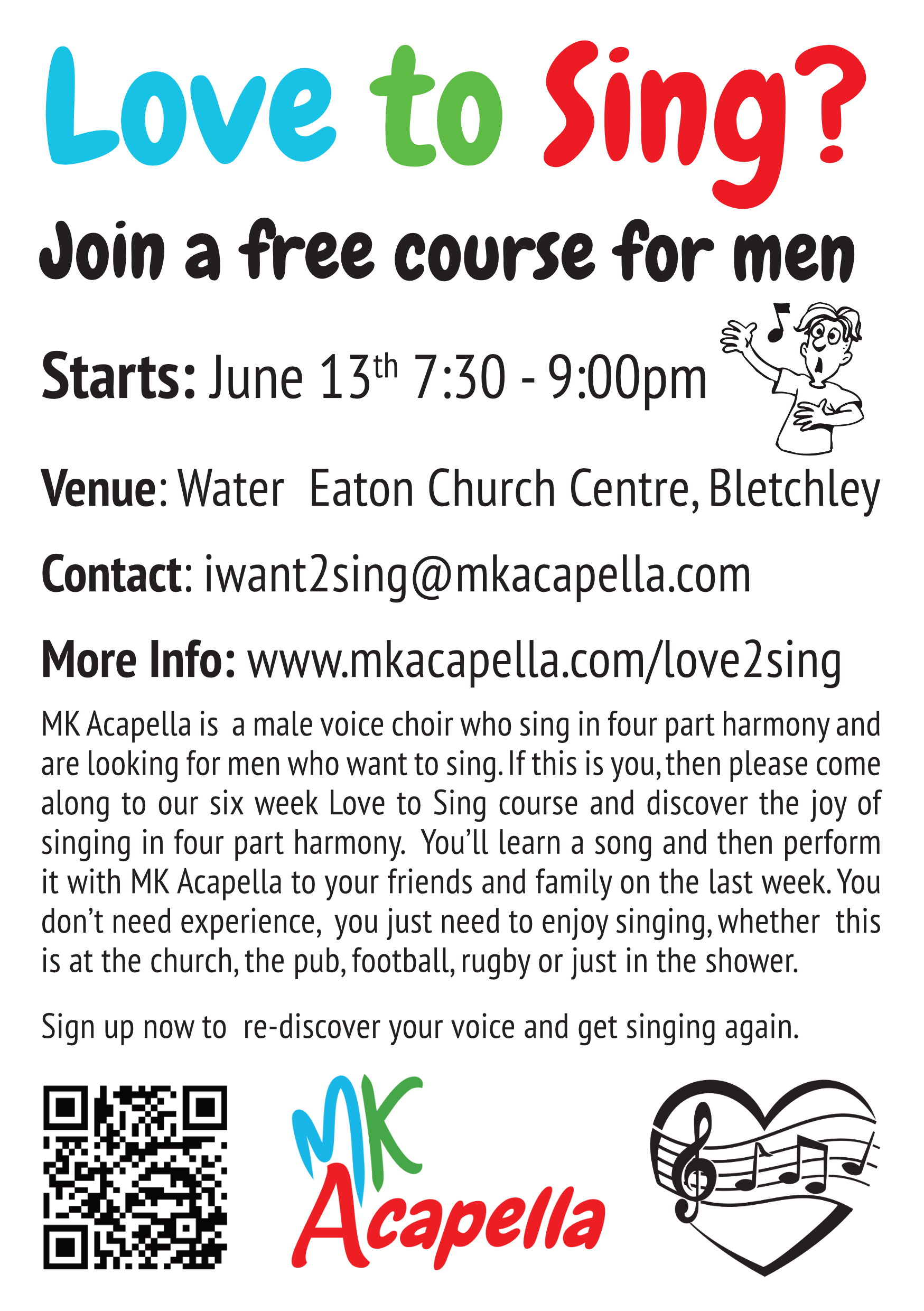 Free Love to Sing Course